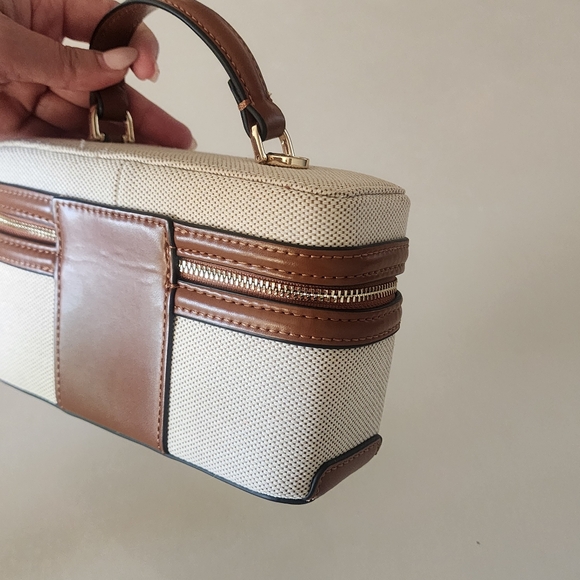 Zara Tan and Cream Women's Handbag - Picture 11 of 13